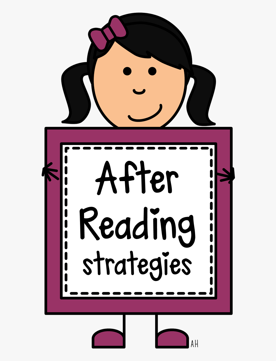 Kids Reading Clipart - Reading Strategies Clip Art, Transparent Clipart