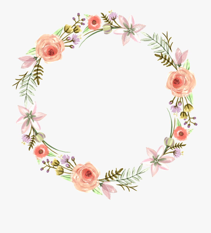 Download Flower Wreath Bridesmaid - Wedding Floral Wreath Clipart, Transparent Clipart