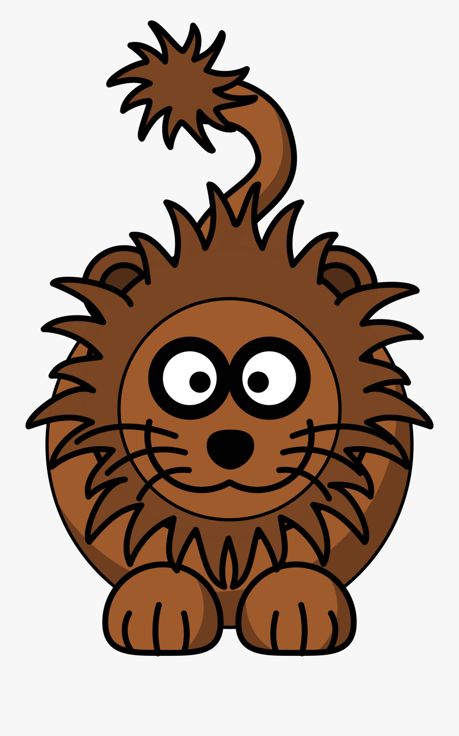 Clip Art Clipart Big Image Png - Brown Lion Clipart, Transparent Clipart