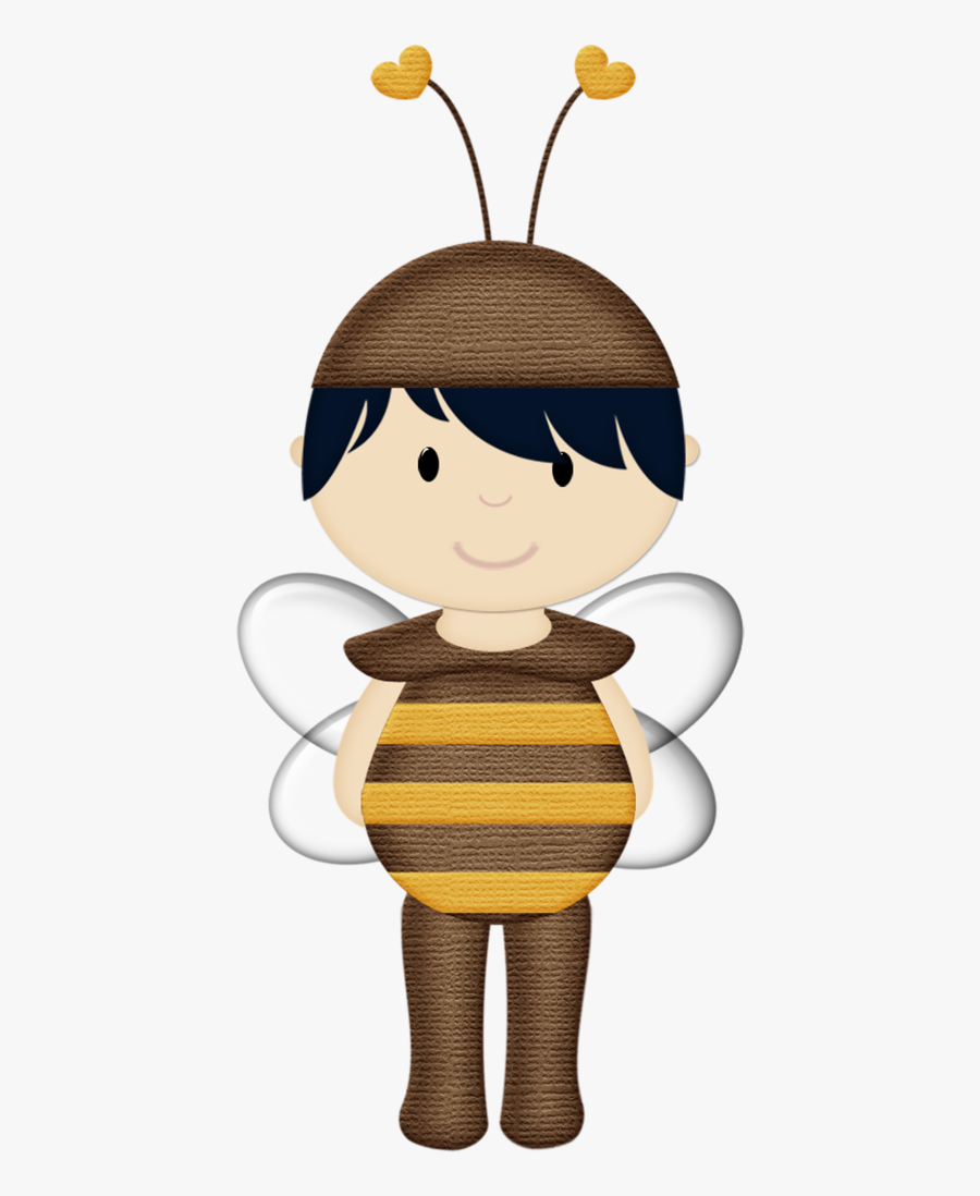 Boy Bumble Bee Clip Art, Transparent Clipart
