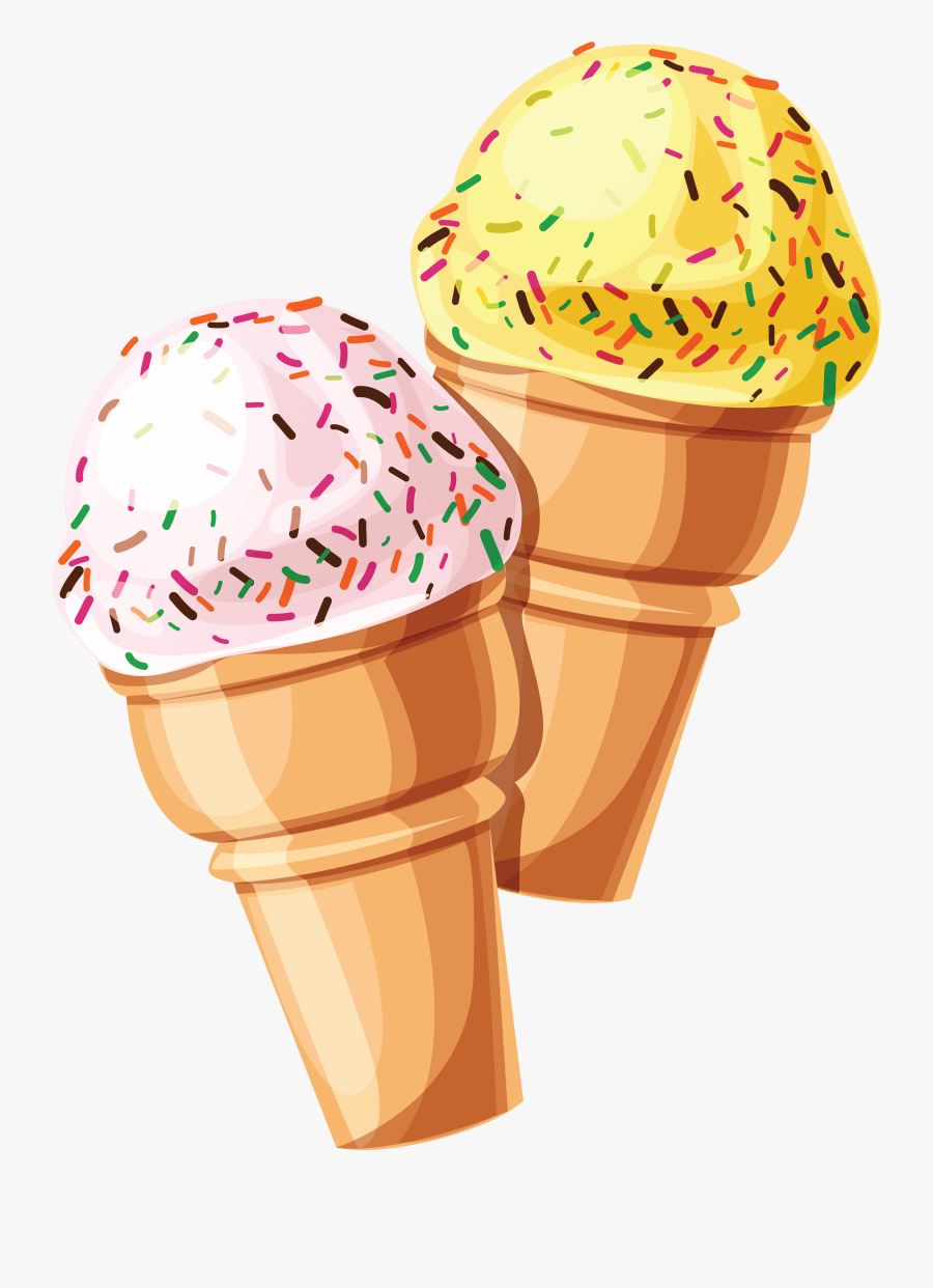 Ice Cream Transparent Background, Transparent Clipart