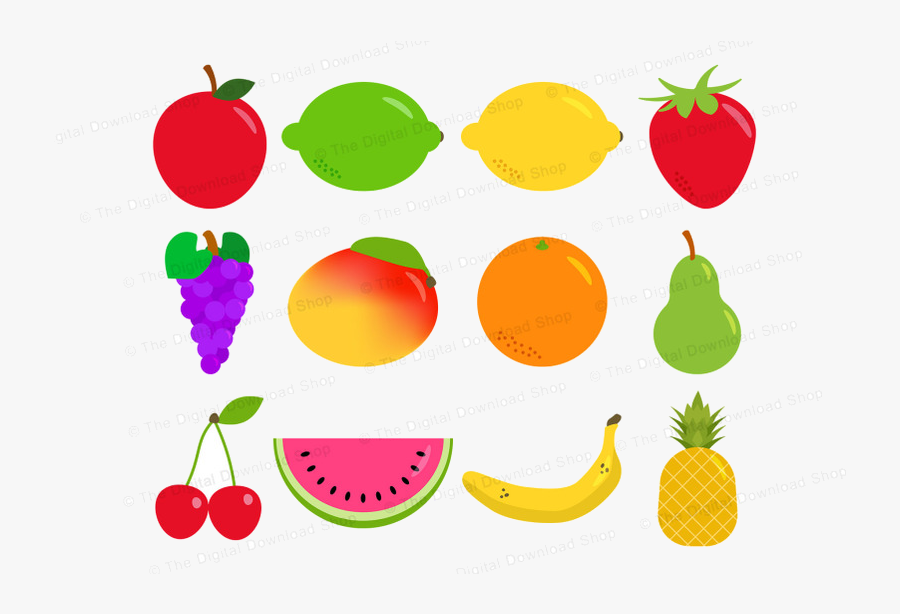 Healthy Food Fruit Clipart Fruit Graphics Healthy Foods - Cute Clip Art Of Food, Transparent Clipart