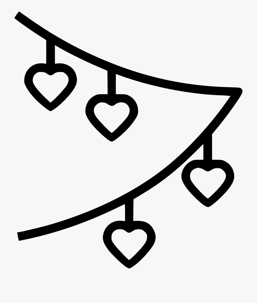 Decoration Party Valentine Wedding Comments - Heart, Transparent Clipart