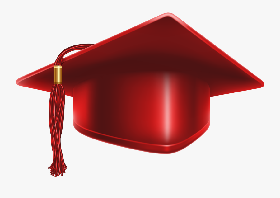 Royalty Free Download Maroon Graduation Cap Clipart - Red Graduation Cap Png, Transparent Clipart
