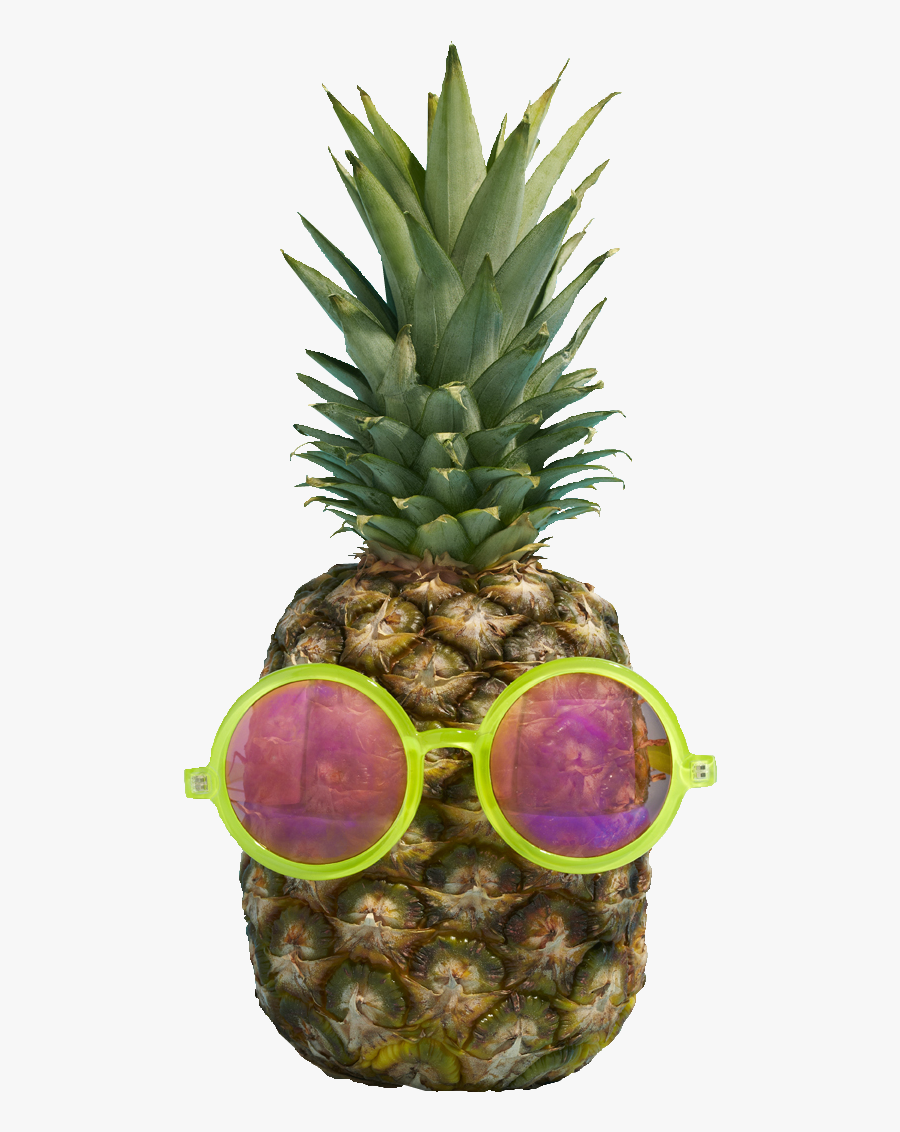 Pixf1a Sunglasses Hawaiian Pineapple Colada Pizza Clipart - Pineapple With Sunglasses Png, Transparent Clipart