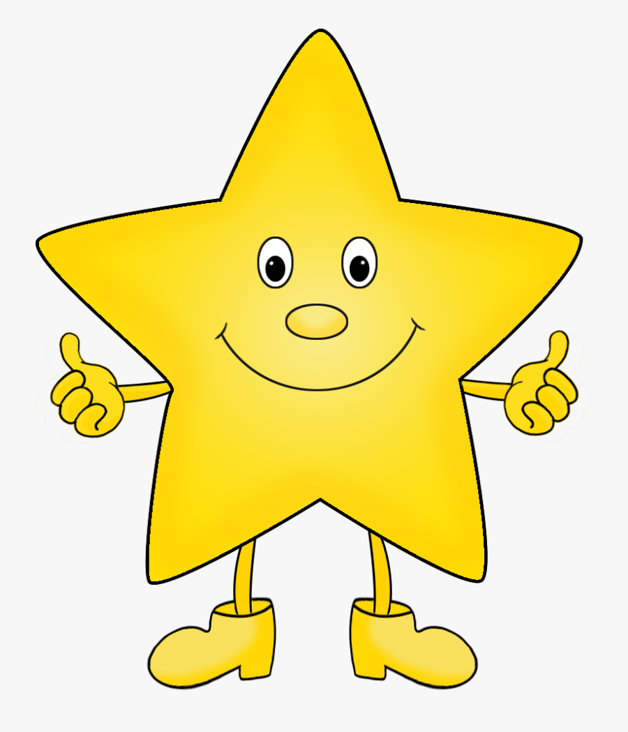 Clip Art Clip Art Free - Cartoon Star Clip Art, Transparent Clipart