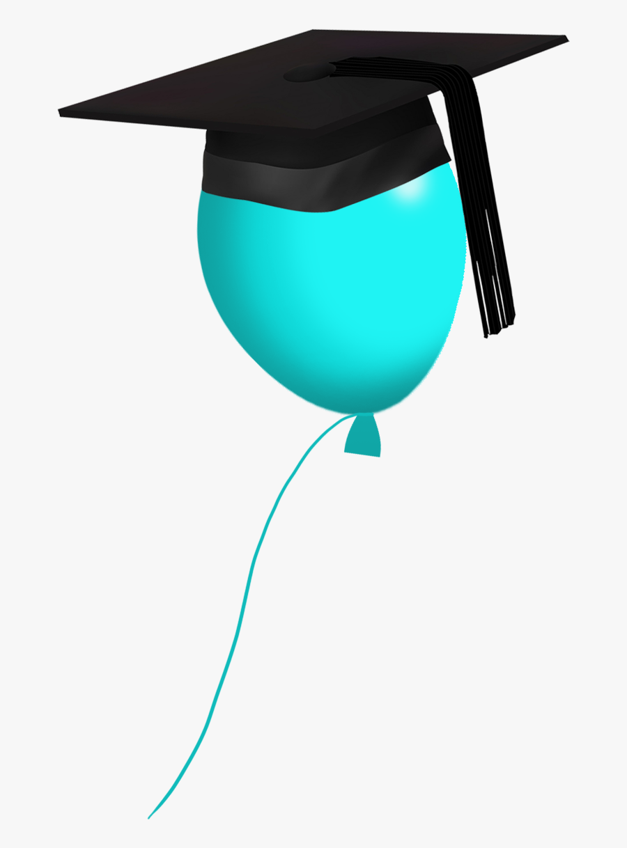 Ballon Clipart Graduation - Balloon With Graduation Cap Clipart, Transparent Clipart