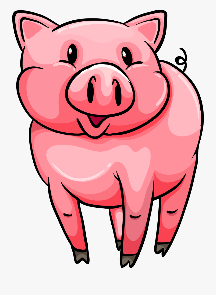 Pig Clipart Fat - Pig Clipart Transparent Background, Transparent Clipart