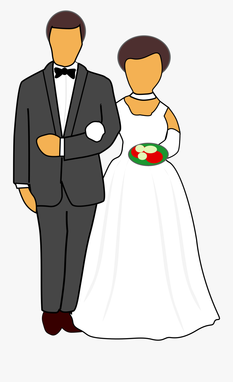 Wedding Clipart Woman Married People Getting Married Clipart Free Transparent Clipart