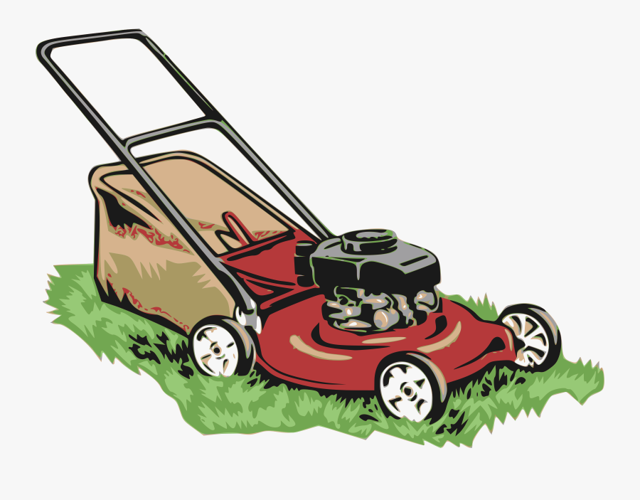 Grass Clipart Lawn Mower - Lawn Mower Clipart, Transparent Clipart
