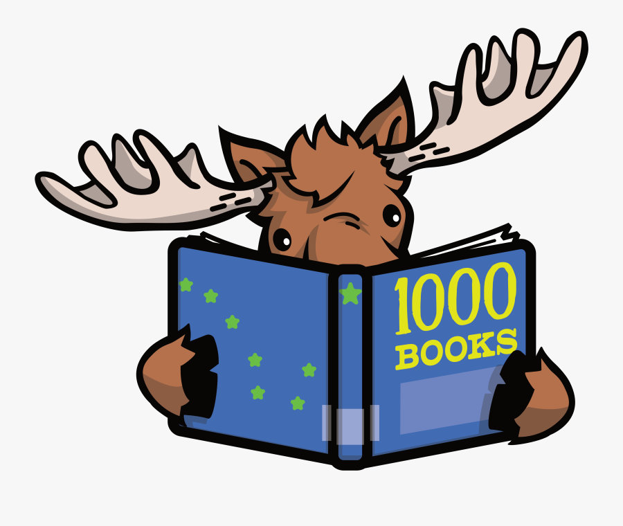 Png Library Stock Book Reading Clipart - Deer Reading A Book, Transparent Clipart