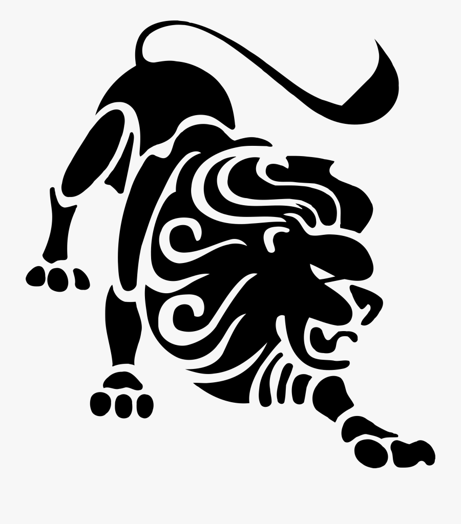 Lion Clipartblack Com Animal - Leo Zodiac Sign Png, Transparent Clipart