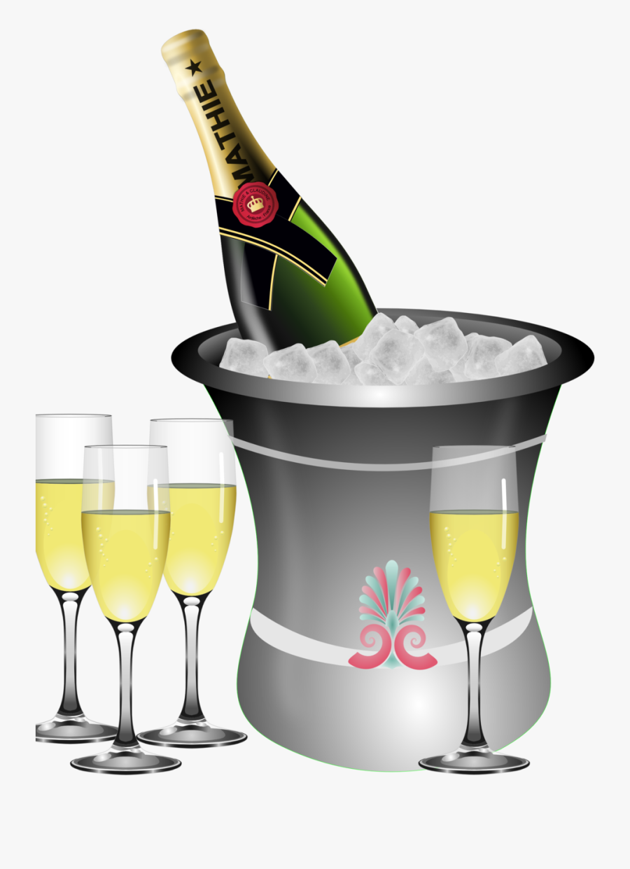 Clipart Champagne, Transparent Clipart