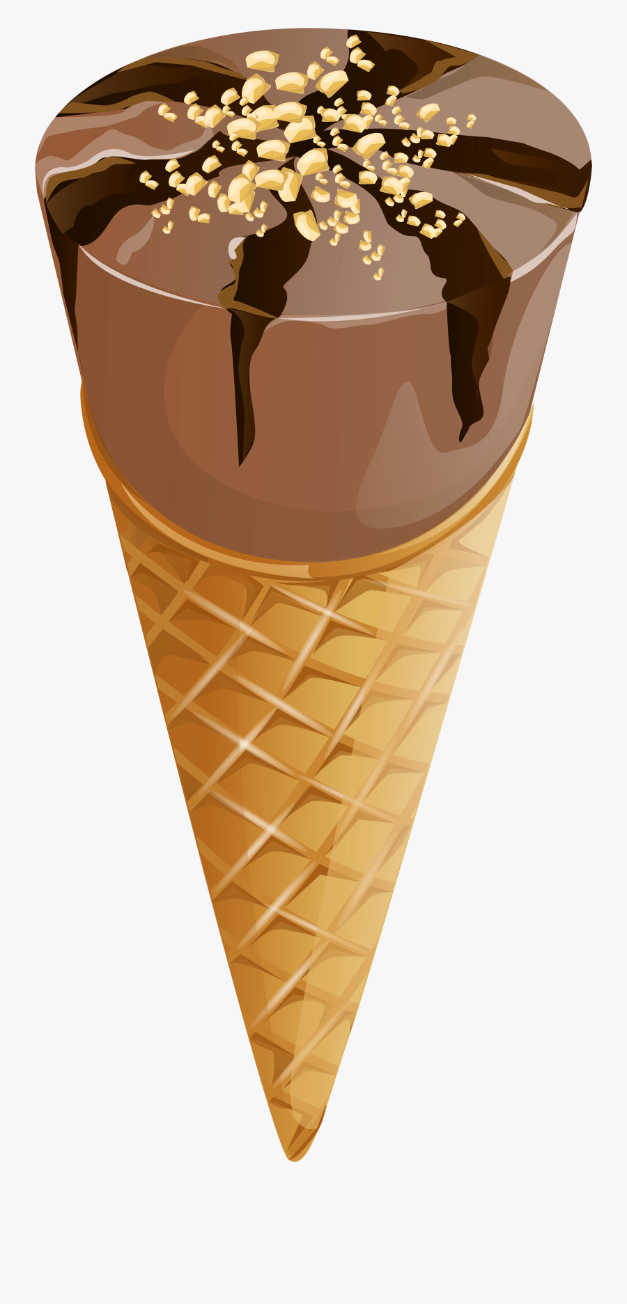Chocolate Ice Cream Transparent Png Clip Art Image - Sundae, Transparent Clipart