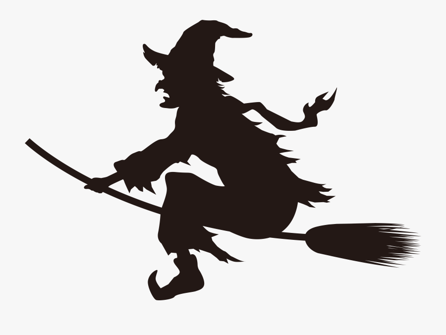 Clipart Halloween Witch Png, Transparent Clipart