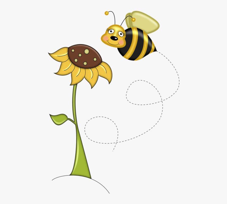 Transparent Bee Clipart - Drawing, Transparent Clipart