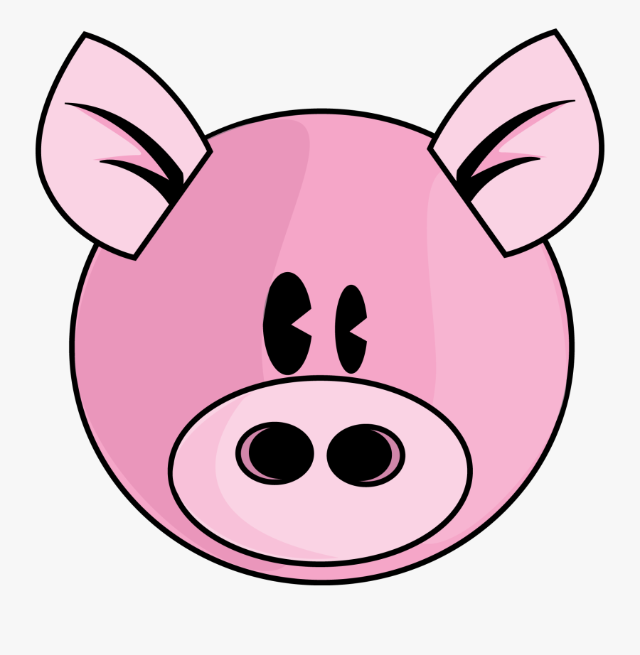 Pig Clipart Pig Face - Love Funny Bumper Stickers, Transparent Clipart