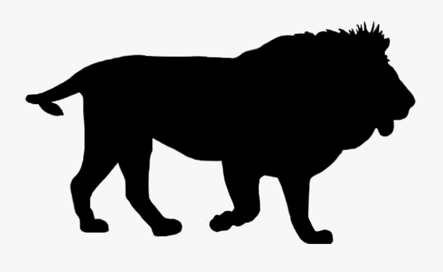 White Lion Clipart Safari Animal Animal Silhouette Png Free