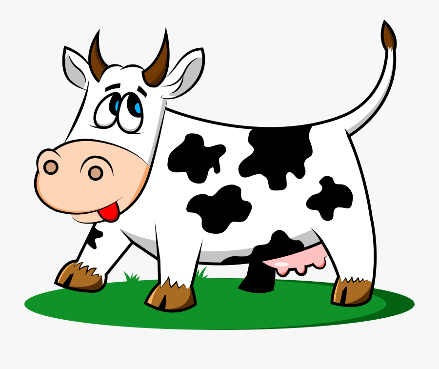 Dairy Cow Cliparts - Old Macdonald Farm Cow, Transparent Clipart