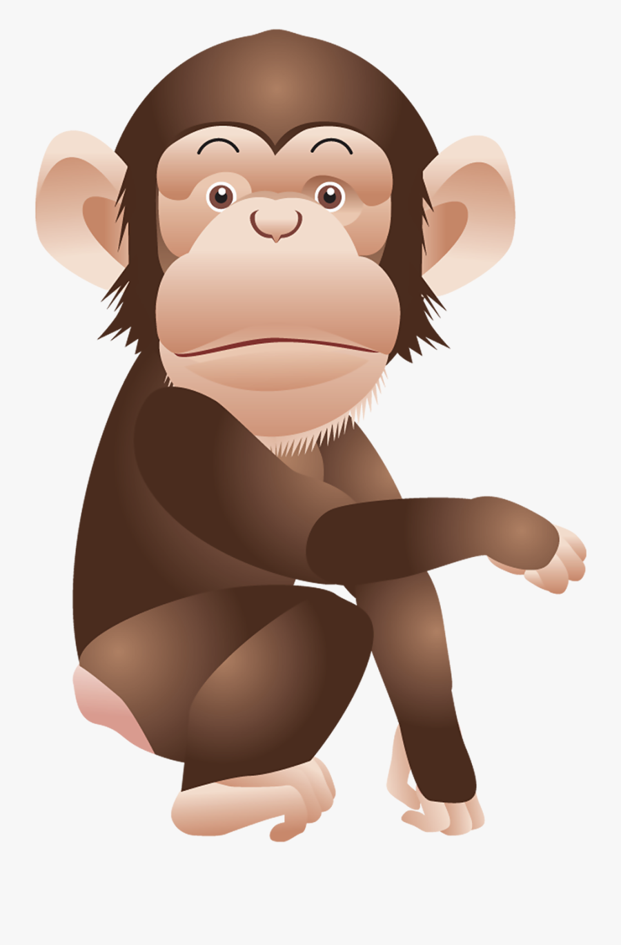 Monkey Png Vectors - Monkey Clip Art Png, Transparent Clipart