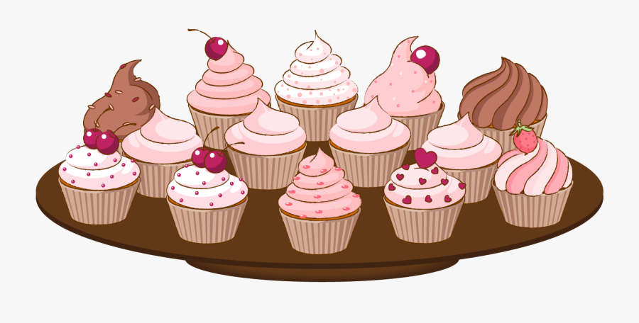 Cupcake Drawings And Cupcakes Clipart - Baking Contest Certificate Template, Transparent Clipart