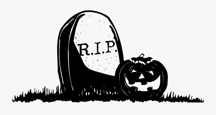 Halloween, Jack O Lantern, Gravestone - Halloween Clipart Graveyard, Transparent Clipart
