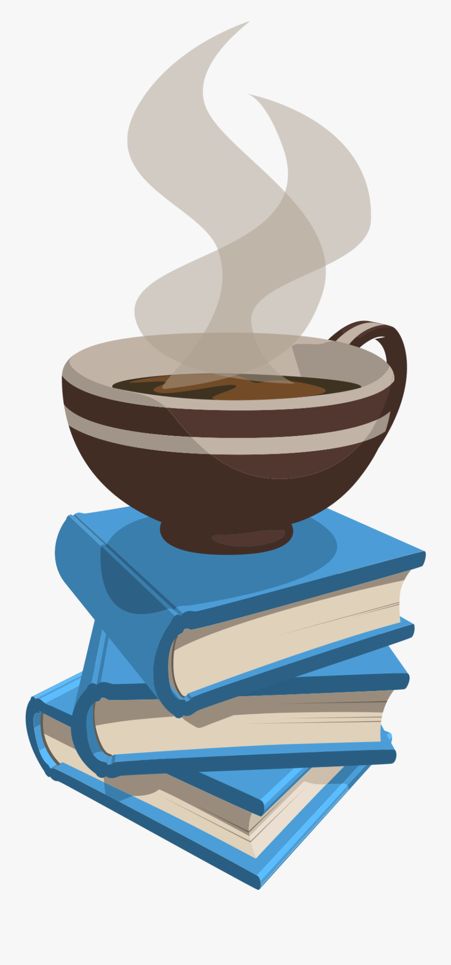 Coffee And Book Png, Transparent Clipart