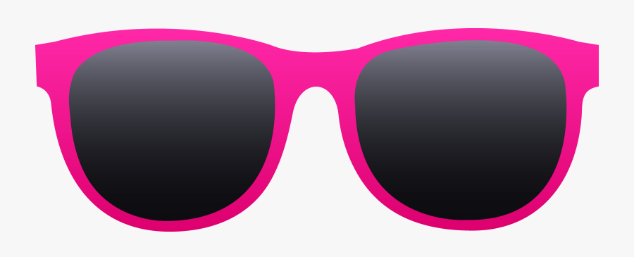 Pink Sunglasses Clipart, Transparent Clipart