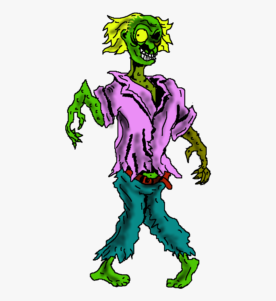 Zombie Halloween Clip Art Image - Free Zombies Clipart, Transparent Clipart