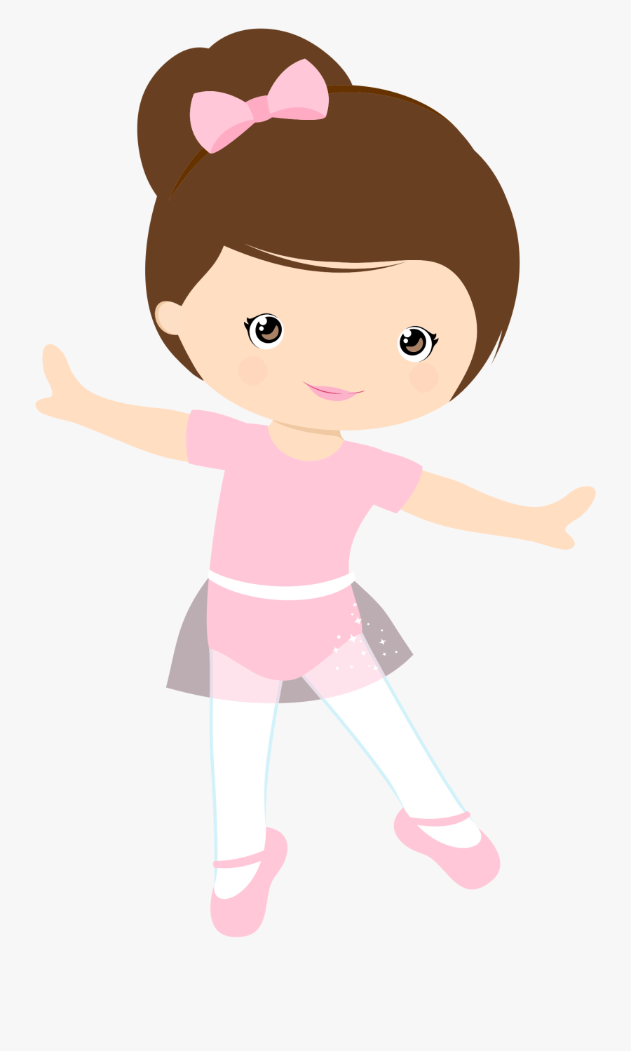 Little Girl Clip Art Clipartfest - Ballerina Girl Clipart, Transparent Clipart