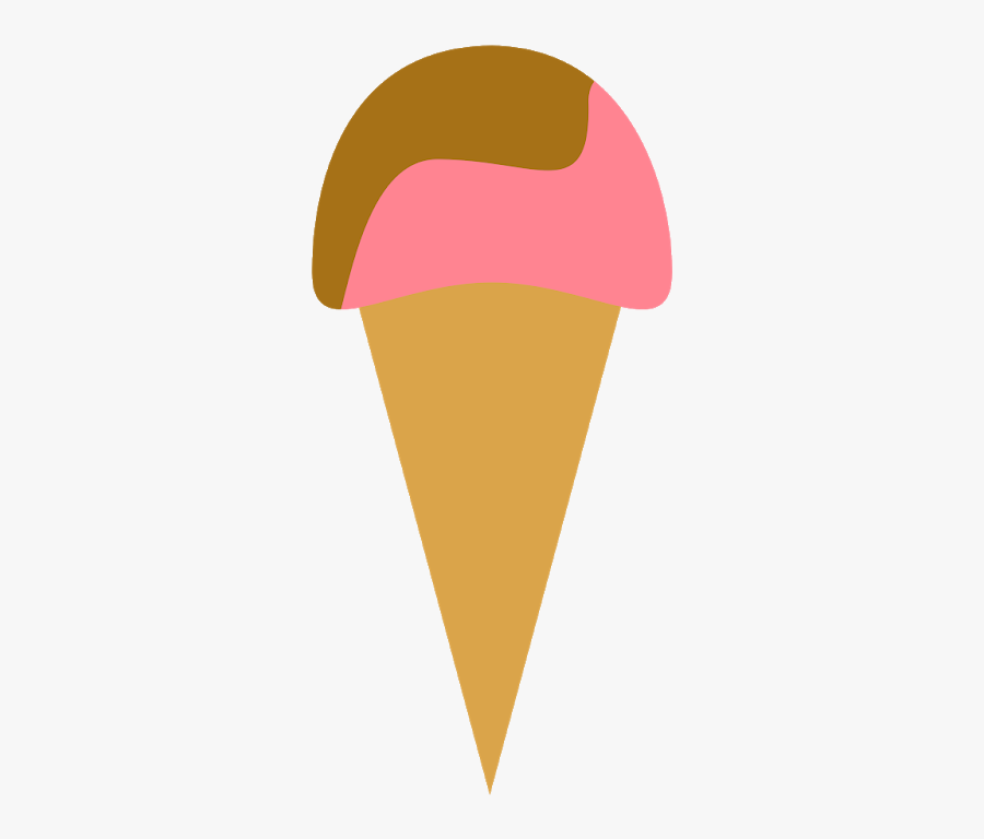 Ice Cream Clipart Design - Ice Cream Cone, Transparent Clipart