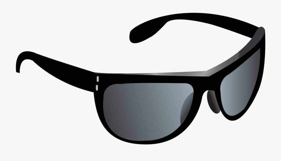 Black Goggles Sunglasses Picture Free Clipart Hq Clipart - Sun Glasses Black And White Clipart, Transparent Clipart