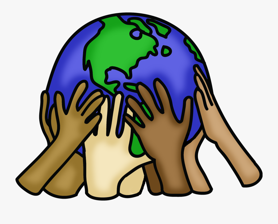 Earth Day Clipart Spring - Earth In Hands Clip Art, Transparent Clipart