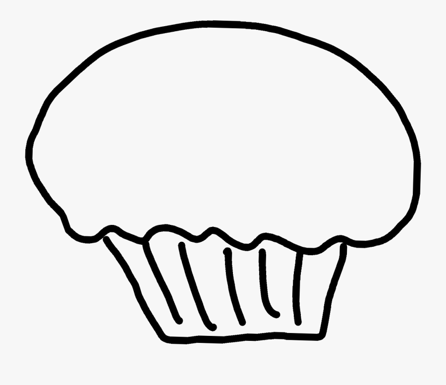 Cupcake Clip Art Black And White Free Clipart Images - Cupcake Clipart Black And White, Transparent Clipart