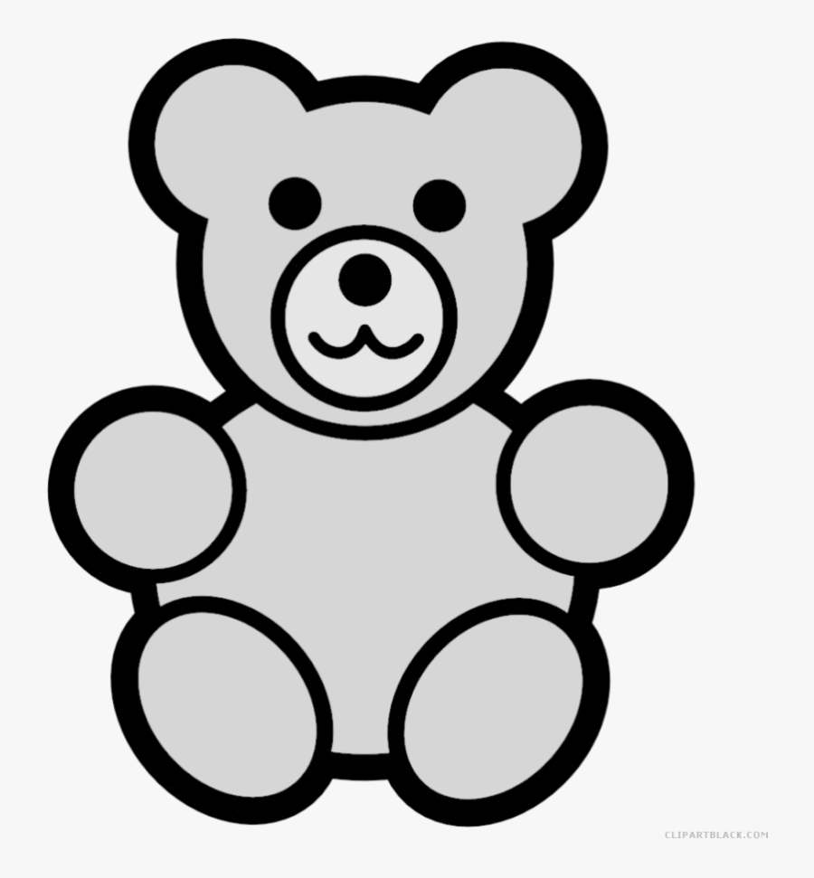 Gummy Bear Clipart Head Free Transparent Png - Cute Easy Bear Drawing, Transparent Clipart