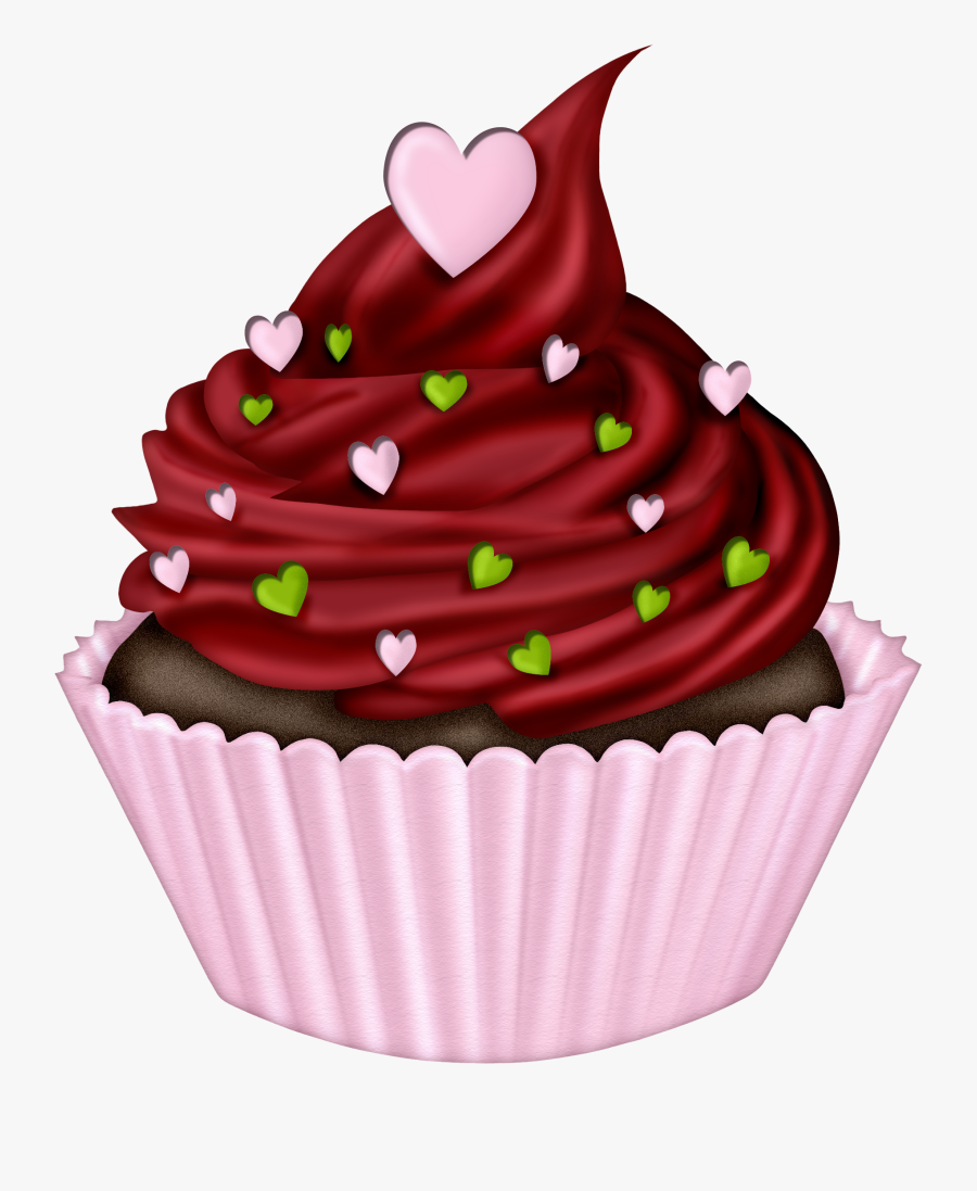 Transparent Background Cup Cake Clipart, Transparent Clipart