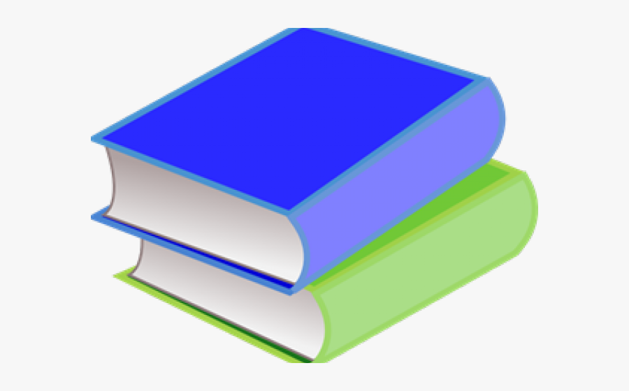 Stack Of Books Clipart - Stack Of 2 Books, Transparent Clipart