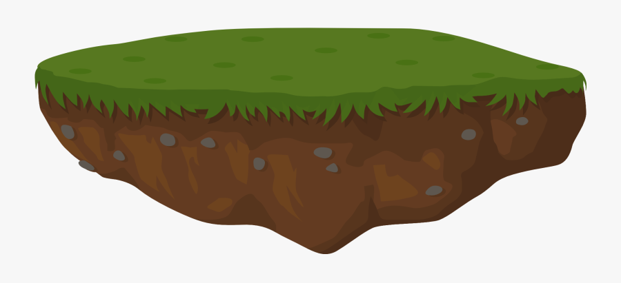 Earth In Grass Clipart - Land Png Cartoon, Transparent Clipart