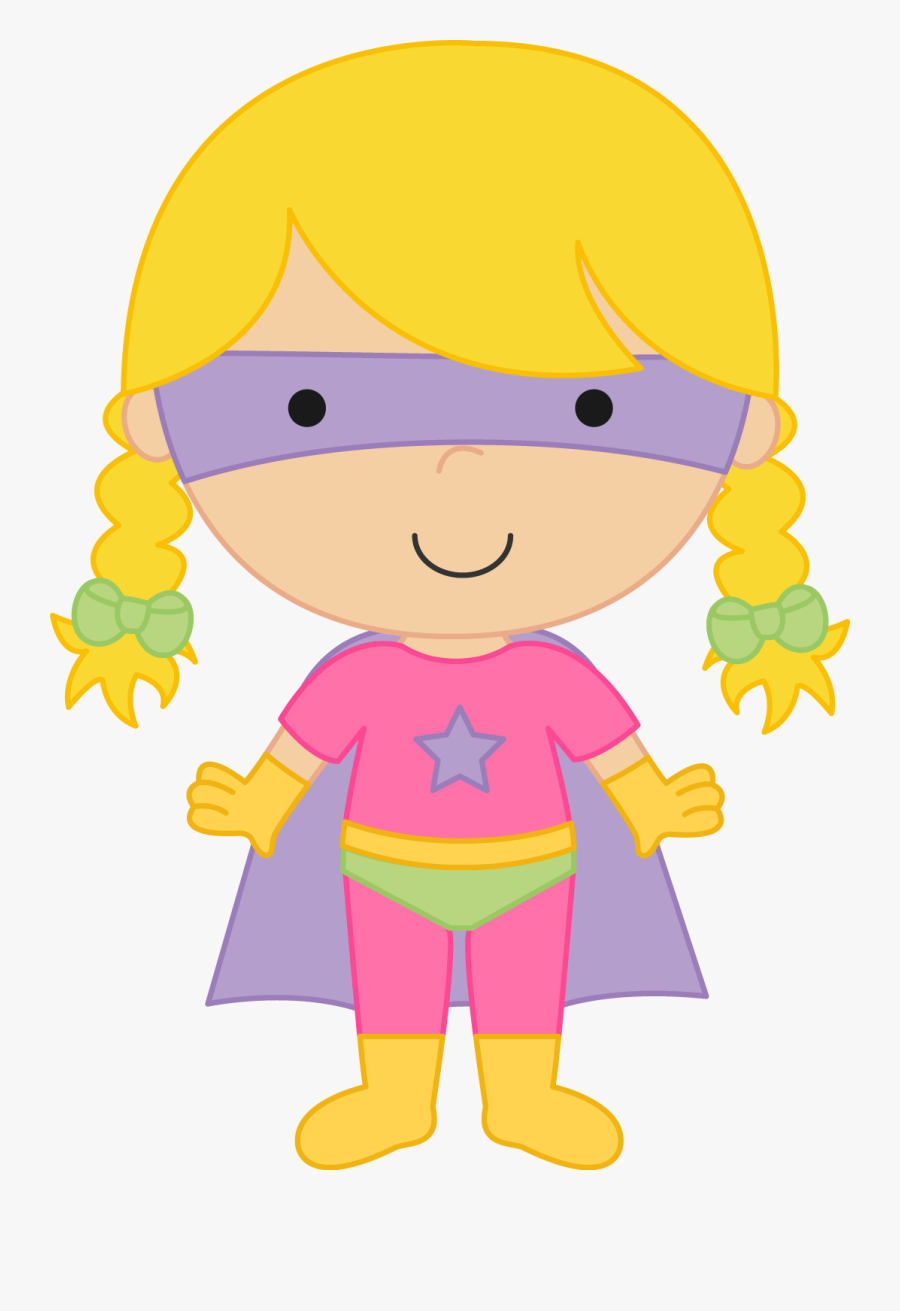 Super Girl Clipart Kid - Super Girl Clipart, Transparent Clipart