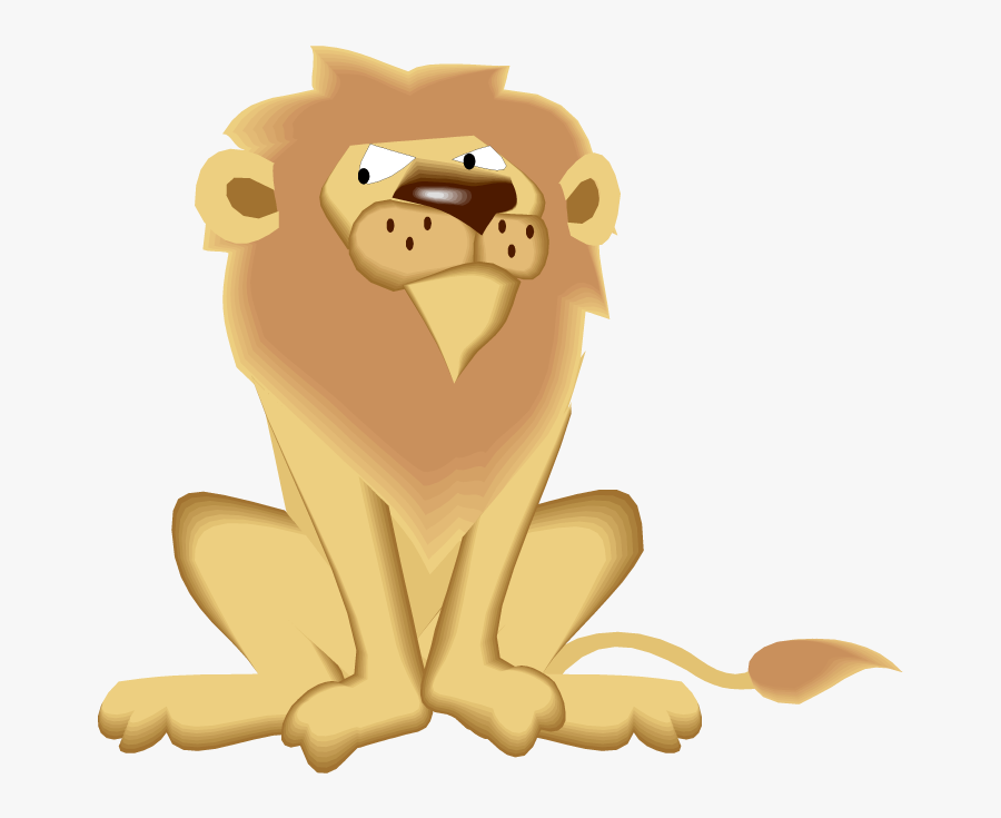 Dear Zoo Animals Lion, Transparent Clipart