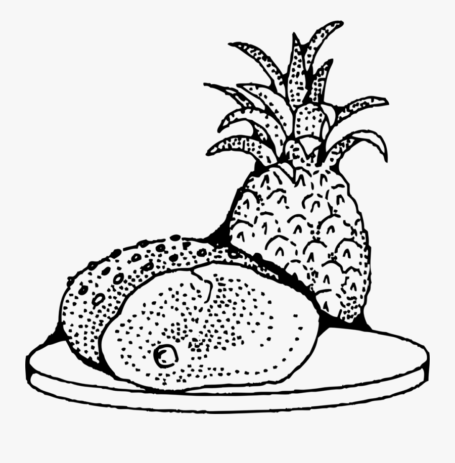 Ham With Pineapple - Ham And Pineapple Vectors, Transparent Clipart