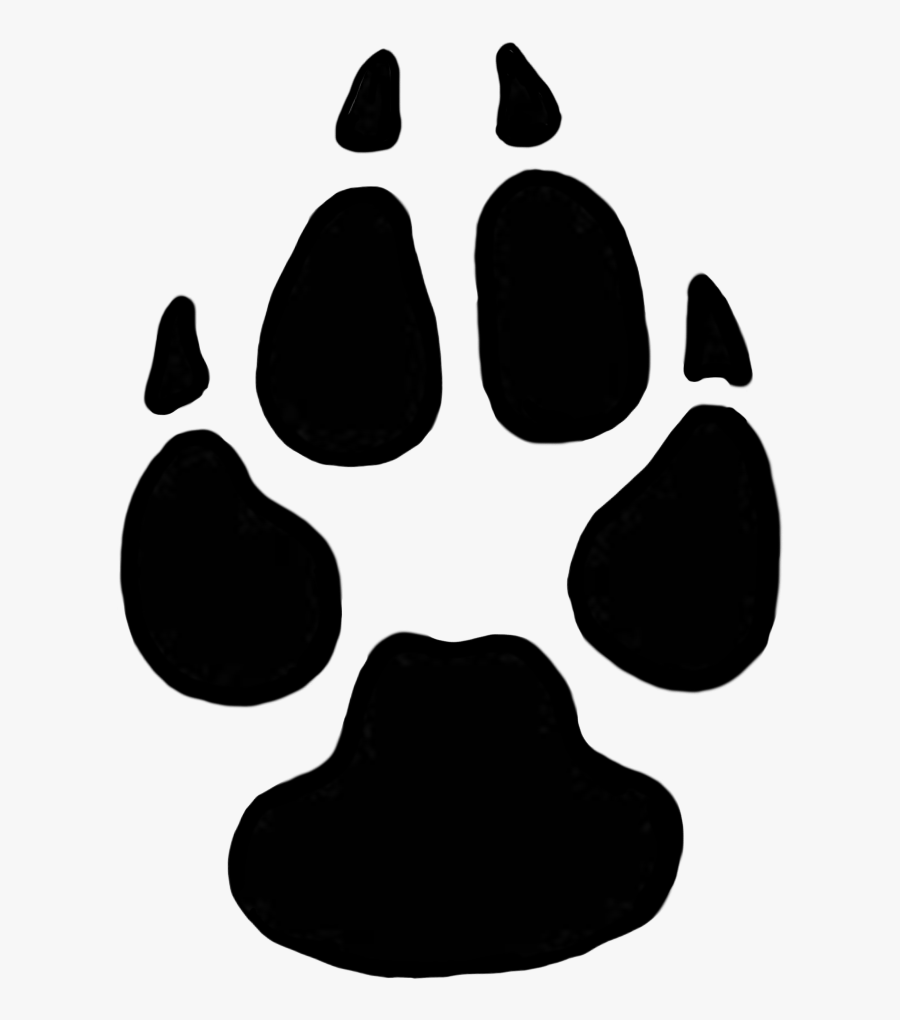 Dog Paw Prints Domestic Dog Cliparts Free Download - Animal Paw Print Png, Transparent Clipart