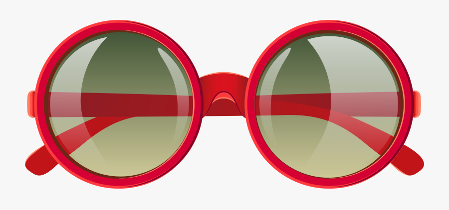 Sunglasses Clipart Glasses Sun - Transparent Background Red Sunglasses Png, Transparent Clipart