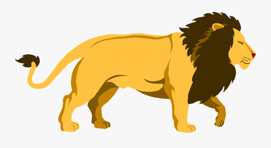 Lion Cliparts - Transparent Background Lion Clipart, Transparent Clipart
