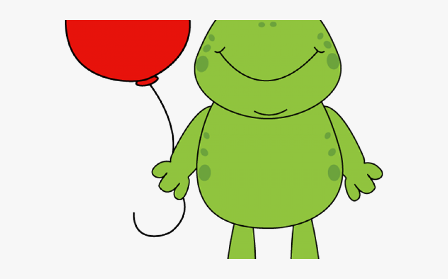 Frog Clipart Number - Cartoon, Transparent Clipart