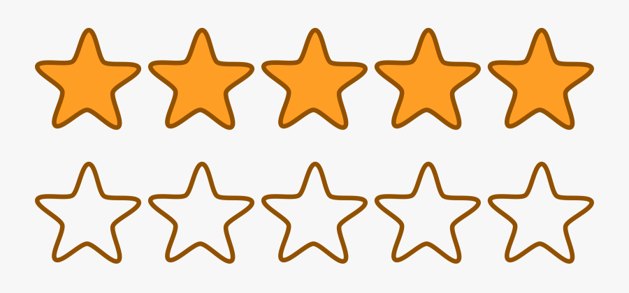 Big Image Png - Transparent 5 Star Rating, Transparent Clipart