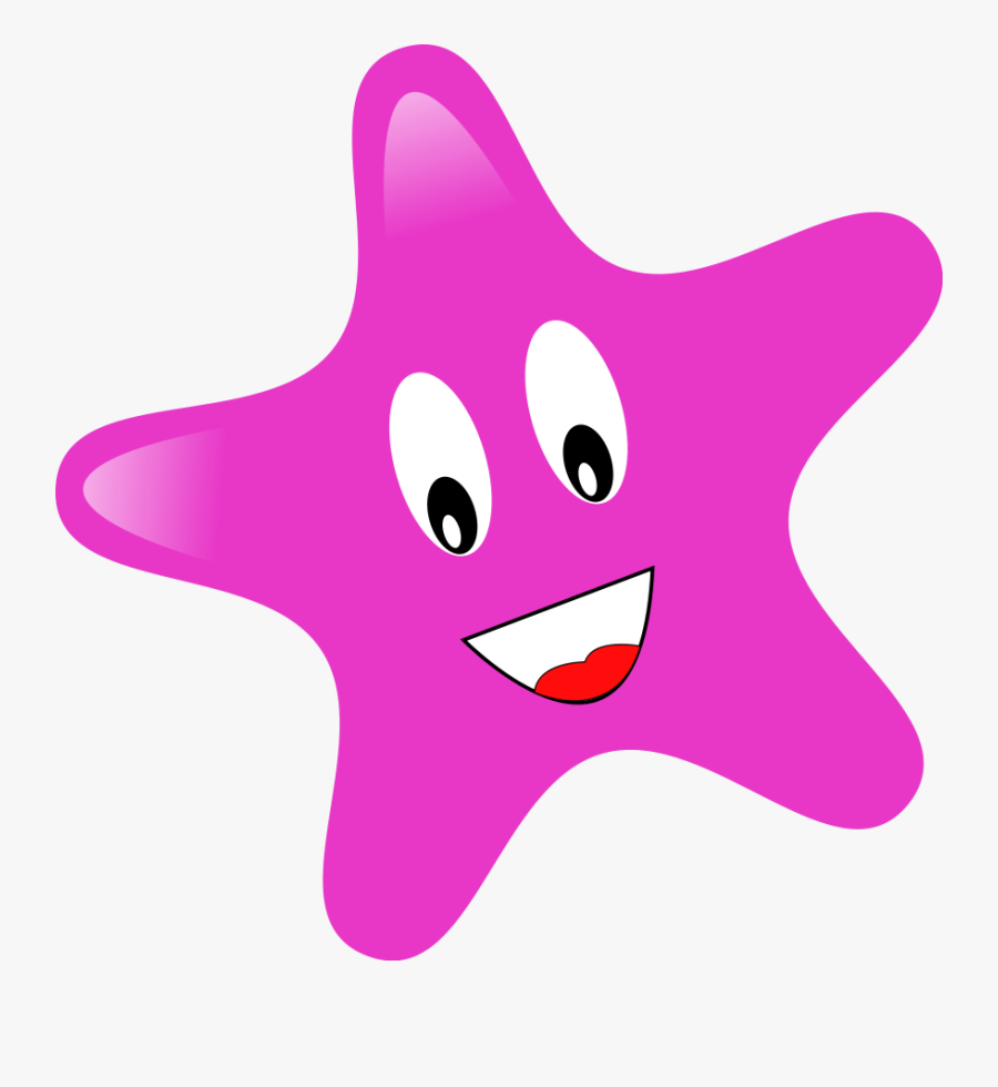 Star Clip Art - Star Pink Clipart, Transparent Clipart