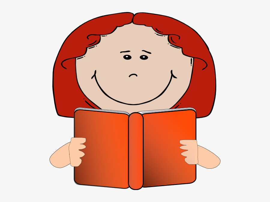 Girl Reading Clip Art At Clker - Reading Clip Art, Transparent Clipart