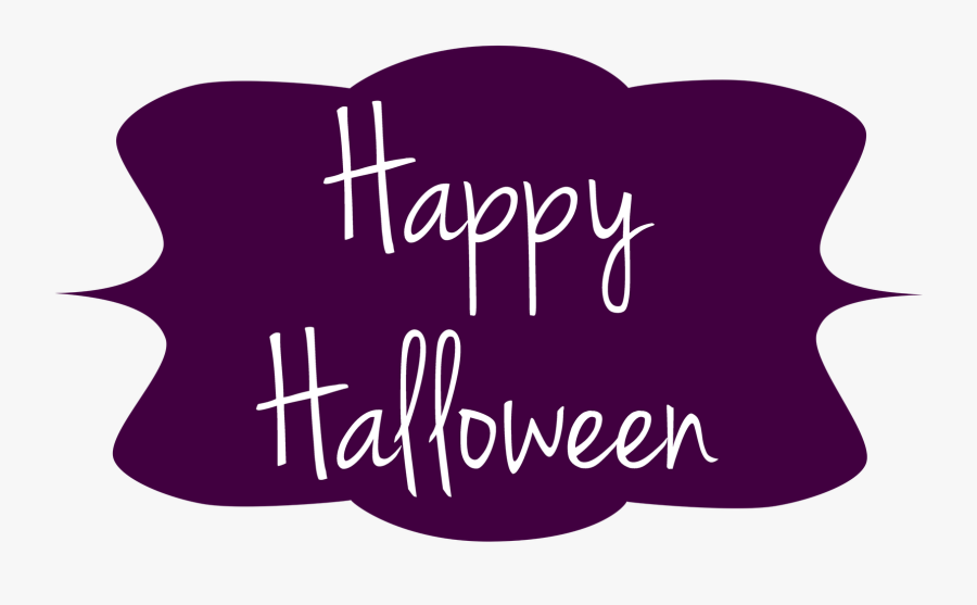 Happy Halloween Clip Art, Transparent Clipart