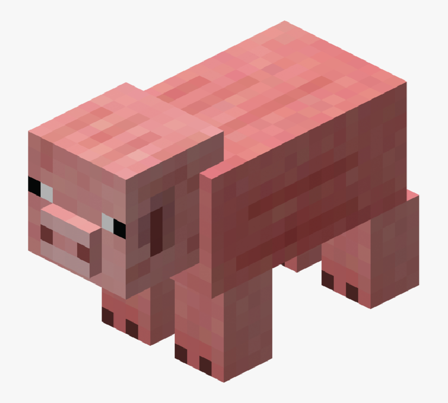 Thumb Image - Minecraft Pig Jpg, Transparent Clipart